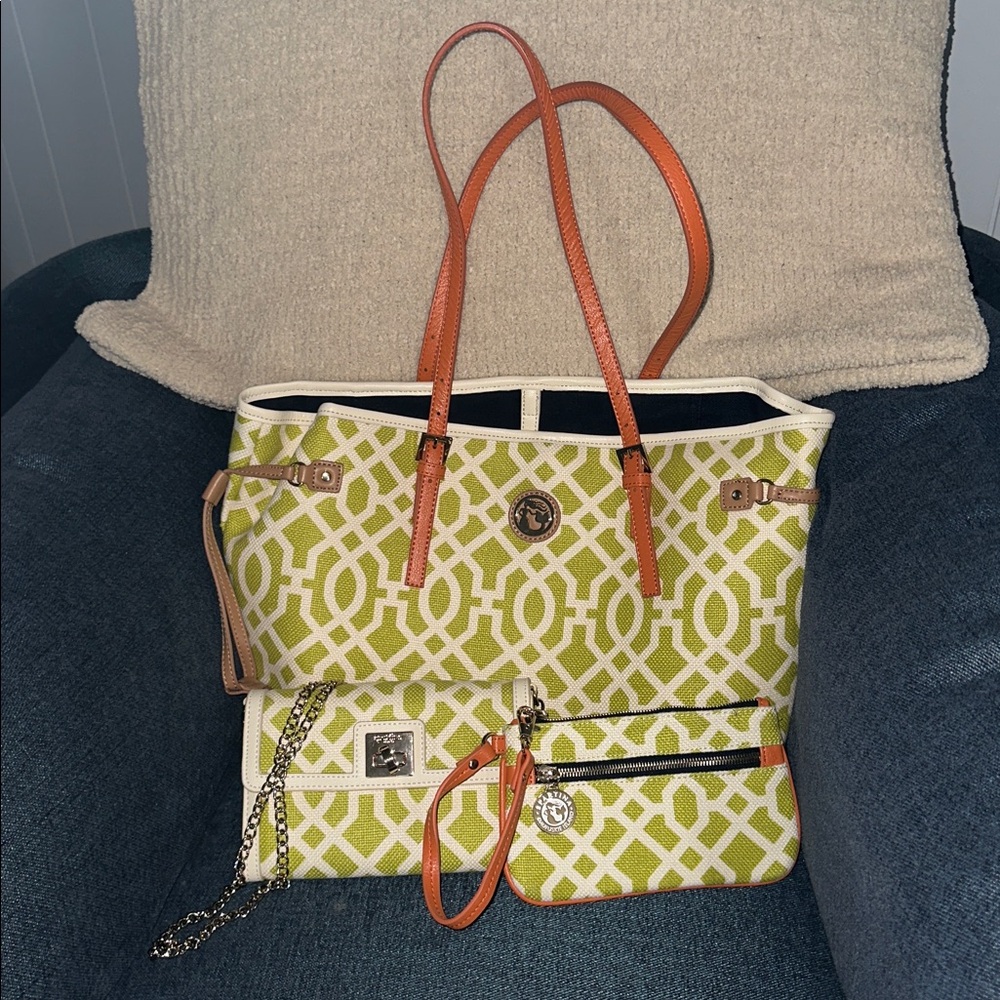 Spartina Hayward Jetsetter Tote/Crossbody/Wristlet